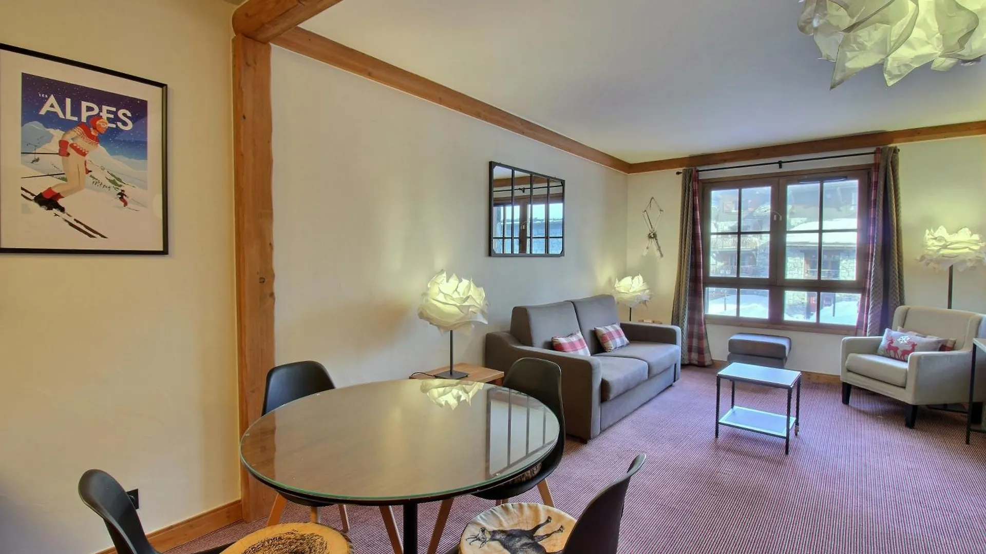 Arc 1950 - Appartement Moderne - Sauna Hammam Jacuzzi - 4 Personnes Les Arcs  Les Arcs (Savoie)