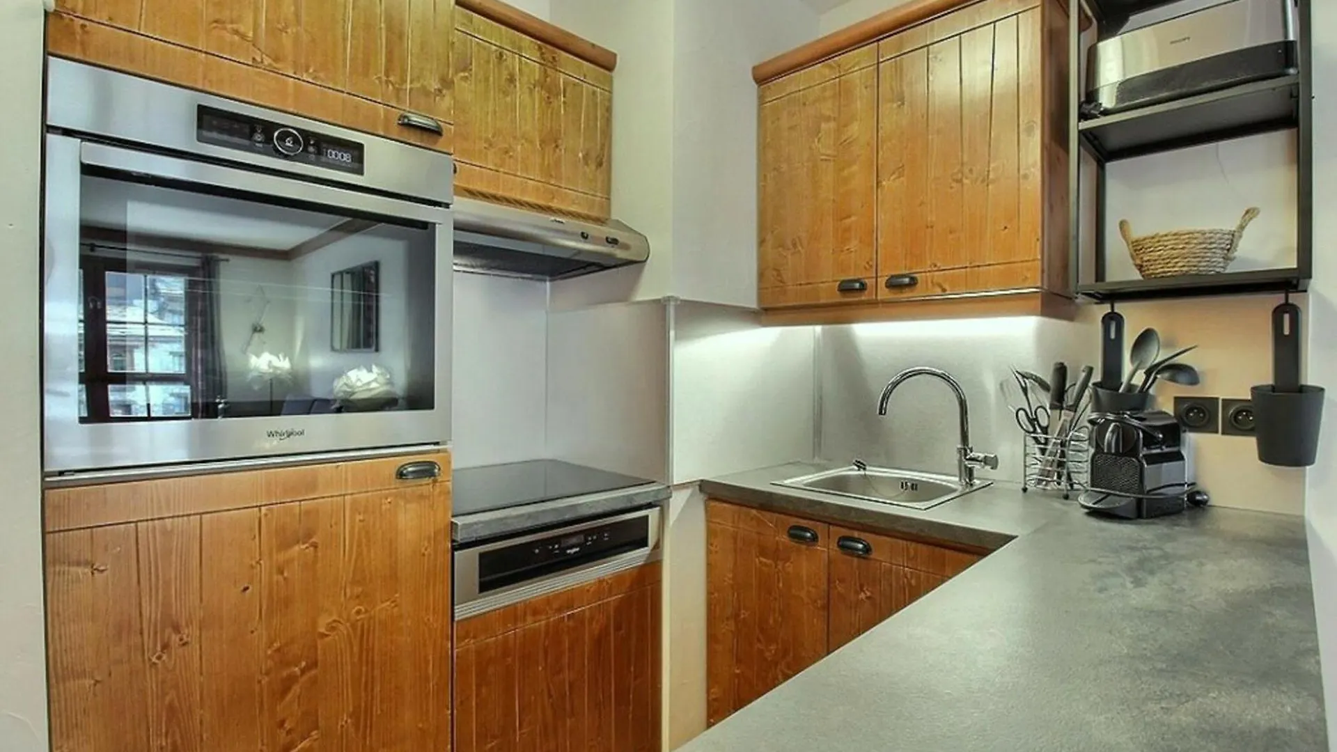 Arc 1950 - Appartement Moderne - Sauna Hammam Jacuzzi - 4 Personnes Les Arcs  Les Arcs (Savoie)